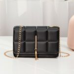 Mini Plaid Chain Crossbody Bag