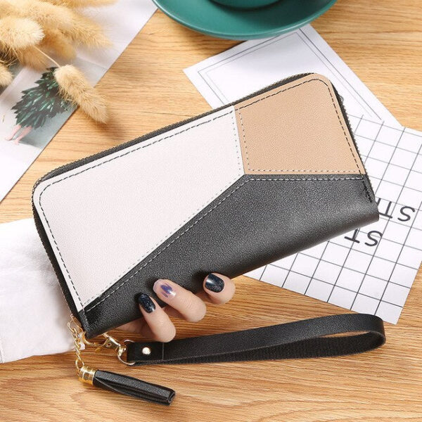 Zipper Folding Long Wallet