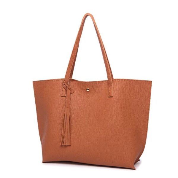 Simple Brown Tote Bag